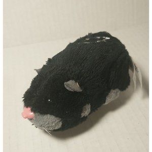 2008 Zhu Zhu Pets Hamster Rocky 8.4 Black and Gray (A1)